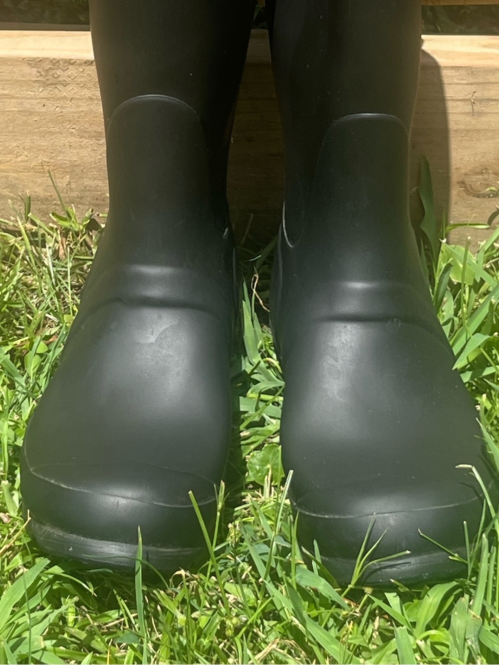 Hunter Original Tall Matte Black Waterproof Rain Boots Women’s 7 - Picture 3 of 12